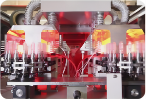 เครื่องเป่าขึ้นรูปสำหรับล้าง-เติม-ปิดผนึกสารละลายน้ำยาให้น้ำเกลือ IV - Product Image 6