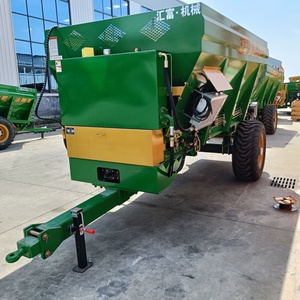 Esparcidor de Compost Hidráulico Huifu de Alta Eficiencia, Tolva de 10 m, Ancho de Esparcimiento de 6-16 m, Potencia de 90 HP para Fertilizante de Estiércol Agrícola - Product Image 3
