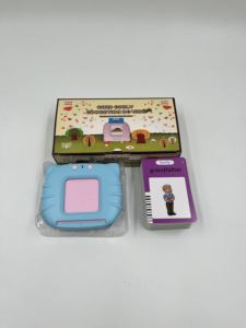 Carte Flash Educative Bilingue Parlanti in Plastica ABS con Macchina di Lettura a Batteria per Bambini - Product Image 5