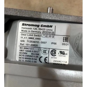 Interruptor de palanca Stromag Getriebendschalter 25_LC_299FV_399FFV IP65 100VAC - Product Image 3