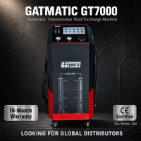 GATmatic GT7000 Machine de nettoyage et de vidange de liquide de transmission automatique ATF avec écran tactile 10'' et imprimante