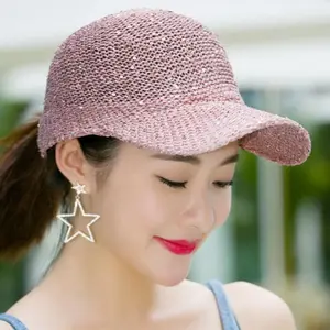 Fashion Shining Pailletten Mesh Baseballcap Hiphop Sport Caps Voor Vrouwen