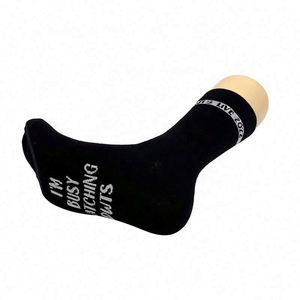 Custom Logo Printed Crew <b>Socks</b> Low MOQ Cheap Price Sports <b>Socks</b> - Product Image 6