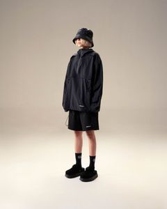 Veste Supertramp à demi-zip, fermetures éclair imperméables, coupe ample, en nylon, coupe-vent avec ventilation frontale - Product Image 6