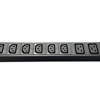 Équipement de distribution d'énergie pour centre de données 220-250V 30A L6-30P PDU avec 8 prises en alliage d'aluminium, montage en rack, prise d'alimentation pour serveur