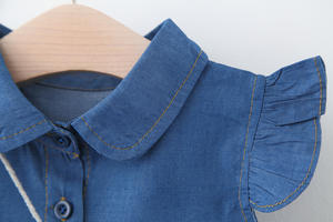 Vêtements en jean pour filles mignonnes, robes de soirée pour enfants, robes de fête pour filles avec tutu blanc, achats en ligne à Dubaï - Product Image 5