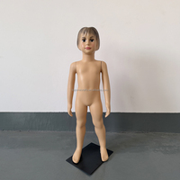 Mannequin enfant en plastique abordable, corps entier, garçon et fille, mannequin pour vêtements pour bébés et enfants, présentoir de vente au détail