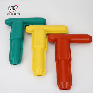 RUNDE Protection de joint de câble et de <span class=keywords><strong>fil</strong></span> en caoutchouc silicone haute tension, manchon isolant en forme de T - Product Image 1