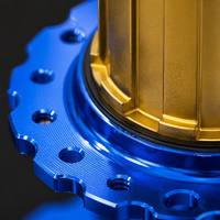 Juego de Bujes de Bicicleta CNC de Precisión Personalizados, 6 Tornillos, HG Freehub, Anodizados, para Bicicleta de Montaña y Carretera, Aluminio 7075-T6, Rodamientos Sellados, Fábrica OEM