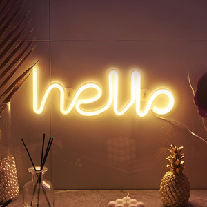 Insegna al Neon LED in Rame '<span class=keywords><strong>Buon</strong></span> <span class=keywords><strong>Compleanno</strong></span>' Bestseller, Romantica, con Logo Personalizzato per Feste e Uso in Giardino - Product Image 4