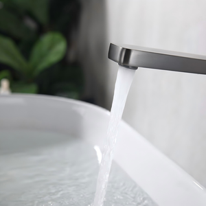 Oferta Especial para Baño: Grifo Mezclador Moderno Negro YEKALON FT-6802 para Lavabo, Grifería Sanitaria, Grifo Alto para Lavabo - Product Image 4