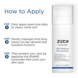 Loción Hidratante Facial Iluminadora con Niacinamida y Ácido Hialurónico, Ligera, Sin Aceite, No Grasosa, Segura para Pieles Sensibles - Product Image 4