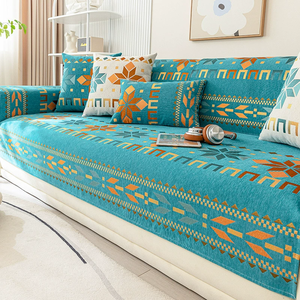 Housse de <span class=keywords><strong>canapé</strong></span> en chenille imperméable antidérapante, résistante aux animaux domestiques, en velours côtelé, tissu épais et résistant à l'usure, vente en gros - Product Image 1