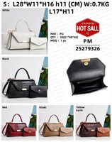 Dompet Tas Wanita Motif Kulit Buaya Kasual Buatan Pabrik, Bahan PU Tahan Air, Lapisan Dalam Persegi, Harga Terjangkau, Desainer, Model Resleting