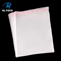 Sacs OPP transparents, grands sacs en plastique transparents à fermeture autocollante, pochettes d'emballage en polypropylène, sacs en cellophane pour l'emballage