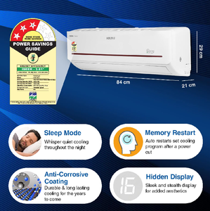 Aire Acondicionado Split Voltas Convertible de 1.5 Toneladas y 3 Estrellas, de Alta Calidad y Superventas (Cobre 4 en 1, Modo Ajustable, Super Refrigeración 4800W, Antipolvo) - Product Image 5