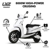 Motor Touring Aluminium Tahan Air 2000W Laris Manis 2026 untuk Dewasa, Kecepatan Tinggi 80km/jam, E-Bike Pintar Bertenaga