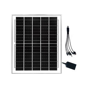 Panneaux solaires portables avec port USB 8W 6V 20W 6V 15 V 30W 6V 40W 15 V Panneau solaire portable - Product Image 1