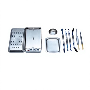 Optitech Healthcare YT-0754 Juego de Bandejas para Instrumentos Quirúrgicos de Acero Inoxidable con Tapa, Certificado CE ISO13485, Soporte para Herramientas Manuales - Product Image 4