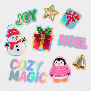 Tem nhãn decal vinyl cắt rời, in theo yêu cầu, chống nước, có keo dán - Product Image 5