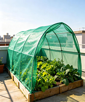 Toile d'ombrage verte respirante pour jardin, patio, serre, plantes, légumes, fleurs, bacs surélevés