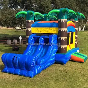 New design inflatable castle slide combo high duty pvc vinyl jumping bouncy castle outdoor games inflatable toys for kids adults