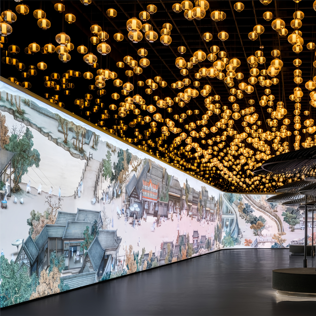 P1.25 COB LED Display Screen P2 Fine Pitch Indoor Seamless LED Wall for Museum Exhibition Digital Art Gallery Visual Showcase