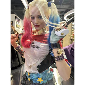 En Stock, Venta Especial, Figura de Resina de Harley Quinn del <span class=keywords><strong>Escuadrón</strong></span> <span class=keywords><strong>Suicida</strong></span>, Busto de Anime para Coleccionistas - Product Image 6