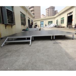 Escenario Modular de Aluminio para Eventos de Alta Resistencia, Fácil de Montar, Superficie Antideslizante, No Requiere Electricidad - Product Image 5