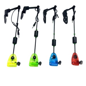 LED estilo europeo carpa <span class=keywords><strong>mar</strong></span> Polo Rocker Swinger flash Acero inoxidable tensor biblioteca pesca soporte alarma Indicadores - Product Image 2