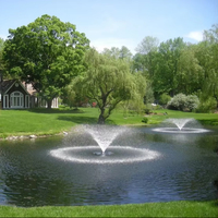 Pompe submersible portable pour fontaine extérieure, fontaine d'eau pour parcours de golf, piscine, rivière, étang, lac