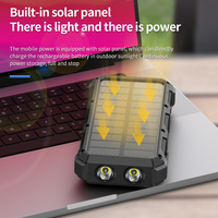 Oraimo 36000mah 15w Chargeur mobile à charge rapide Powerbank Léger Portable Ce Étanche Câble Solaire Power Bank sans fil 20000mah