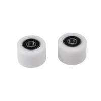 Poulie d'usine BST69835-50 Roues en plastique avec double roulement 8*35*50mm