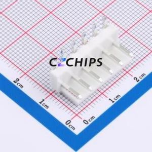 HC-VH-6A6W-05 Wire-to-Board Pin Header Bent Lead Through Hole,P=3.96mm Connector 1x6P 3.96mm Right Angle Insert VH - Product Image 1