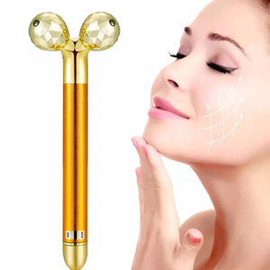 Máy Mát Xa Mặt <span class=keywords><strong>JMK</strong></span>.Smart Beauty Bar 24K, Máy Mát Xa Mặt Nâng Mặt Bằng Vàng 3D Chạy Điện - Product Image 2