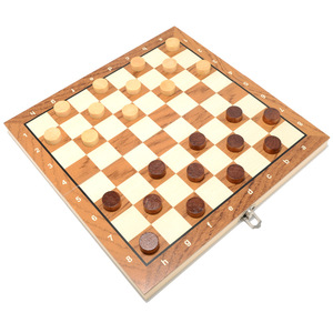 Directo de fábrica, nuevo tablero de <span class=keywords><strong>ajedrez</strong></span> educativo plegable <span class=keywords><strong>2</strong></span> en 1 de madera, fabricante de piezas de <span class=keywords><strong>ajedrez</strong></span> personalizadas, juegos de <span class=keywords><strong>ajedrez</strong></span> en línea, caja de juguetes - Product Image 4