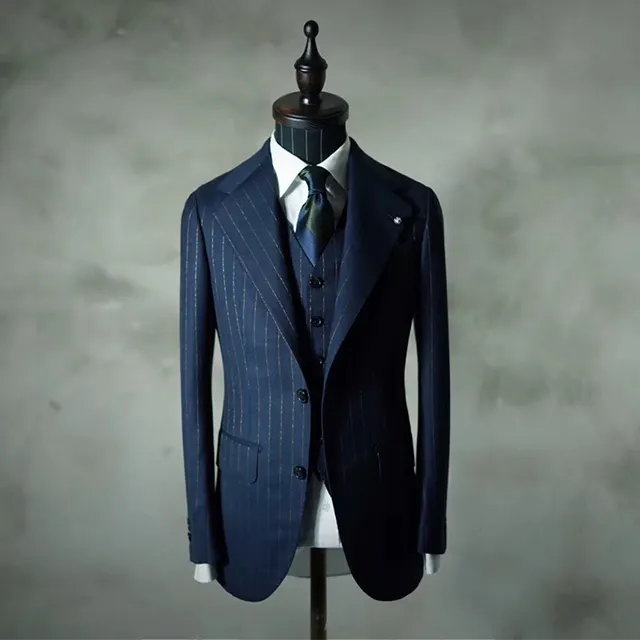 Cmt Hoge Kwaliteit Italiaanse Stijl Volledig Handgemaakte Volledige Canvas Bespoke Tailor Custom Suits Tailor Made Mens Suit Custom Pak