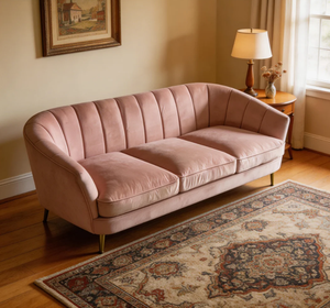 Sofá de Diseño Moderno y Minimalista en Terciopelo Verde Esmeralda, <span class=keywords><strong>Grande</strong></span>, Curvo y Largo, para Hogar, Parque, Villa, Bodas y Uso en Exteriores - Product Image 2