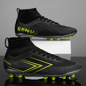 SAIFEINU 1 Par de Zapatos de Fútbol para Hombre <span class=keywords><strong>Tacos</strong></span> de Fútbol para Ejercicio <span class=keywords><strong>Botas</strong></span> de Fútbol - Product Image 3