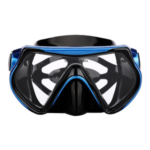 Máscara de buceo para adultos, vidrio templado, antivaho, silicona, equipo para deportes acuáticos - Product Image 2