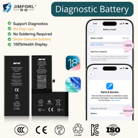 Batterie de remplacement authentique OEM pour iPhone Apple 6 7 8 Plus X 11 12 13 Mini 14 15 16 Pro Max