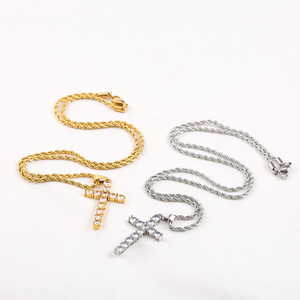 Rose Gold Tone <b>Cross</b> Border Multi Influencer Choice Item Engraved Logo Service Vacuum Plating Standard Gift - Product Image 4