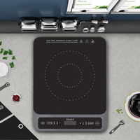 Cuisinière à induction intelligente 3500W, réchaud portable à induction solaire pour cuisine, cuisinière électrique