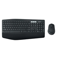 Pour Logitech MK850 Performance RGB rétro-éclairé Funk clavier ergonomique souris ensemble avec disposition QWERTY noir-en Stock