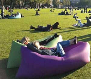 Outdoor Internet Popular Lazy Inflatable Sofa Air Mattress Single <b>Chair</b> Portable Camping Lunch Break Music <b>Festival</b> European - Product Image 1