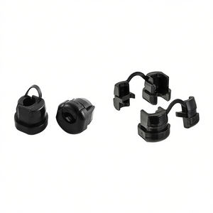 Cable Grommet Cable <b>Clamp</b> 5.5mm Black For Wire Management Protection - Product Image 3