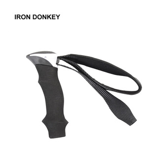 IRONDONKEY baguette d'alpinisme poignée en plastique anti-dérapant absorbant les chocs sangle de tissage dragonne EVA baguette poignée accessoires - Product Image 4