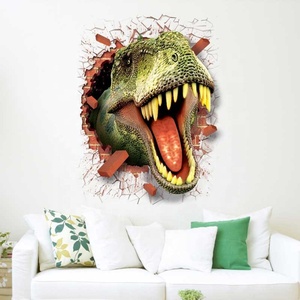 Hot New Creative 3D DIY <span class=keywords><strong>Sport</strong></span> adesivi da parete tridimensionale basket fuoco decalcomanie moderno decorativo pittura murale - Product Image 1