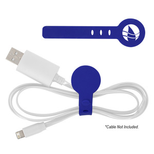 Organizadores de Cables Ajustables de Silicona, Correas Organizadoras de Cables de Silicona Ajustables - Product Image 2