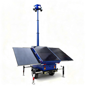 Caméra <span class=keywords><strong>de</strong></span> <span class=keywords><strong>sécurité</strong></span> mobile sur remorque WIFI 4G 5G avec surveillance à distance pour la surveillance des lieux publics - Product Image 6